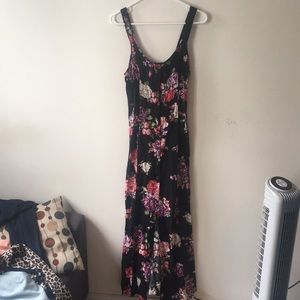 Flower maxi dress